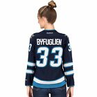 Dustin Byfuglien Reebok Winnipeg Jets Navy Blue Home Edge Premier Jersey Womens