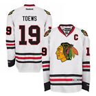 Jonathan Toews Reebok Chicago Blackhawks Official Road White Premier Jersey Men