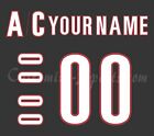 Carolina Hurricanes Customized Number Kit for 2018 Present 3rd Jersey