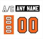 Philadelphia Flyers 2010 2018 Away Jersey Customized Number Kit un stitched