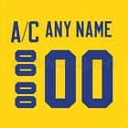 IIHF Olympic Hockey 2006 Sweden Yellow Jersey Customized Number Kit un sewn