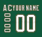 Dallas Stars 1997 2007 Green Jersey Customized Number Kit un stitched
