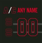 Montreal Canadiens Black Ice Jersey Customized Number Kit un stitched