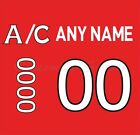 Ottawa Senators Customized Number Kit for 2007 2017 Home Jersey