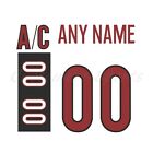 Arizona Coyotes Customized Number Kit for 2015 Present Away Jersey