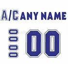 Toronto Maple Leafs 2000 07 Vintage White Jersey Customized Number Kit un sewn