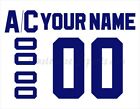 Toronto Maple Leafs Customized Number Kit for 1992 97 Vintage White Jersey