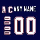 Vancouver Canucks 1997 2007 Navy Jersey Customized Number Kit un stitched