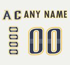 Nashville Predators 2017 Present Away Jersey Customized Number Kit un stitched