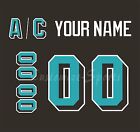 Atlanta Thrashers 1993 97 Black Hockey Jersey Customized Number Kit un stitched