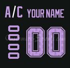 Tampa Bay Lightning Customized Number Kit for 2019 Fights Cancer Game Jersey