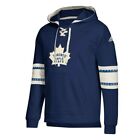 Winnipeg Jets NHL Adidas Mens Navy Blue Team Logo Pullover Hockey Jersey Hoodie