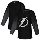 adidas Tampa Bay Lightning Black Alternate Authentic Jersey Mens Sizes M XL