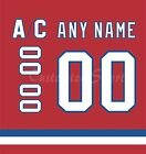Washington Capitals Customized Number Kit for 2018 Present 3rd Jersey