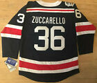 ADIDAS NEW YORK RANGERS 36 MATS ZUCCARELLO YOUTH WINTER CLASSIC JERSEY S M