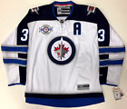 DUSTIN BYFUGLIEN WINNIPEG JETS REEBOK PREMIER AWAY JERSEY INAUGURAL SEASON PATCH