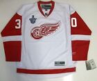 CHRIS OSGOOD DETROIT RED WINGS 08 CUP REEBOK PREMIER AWAY JERSEY