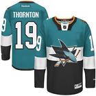 Joe Thornton San Jose Sharks Mens Reebok Teal 2015 Stadium Series Premier Jersey