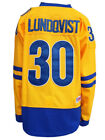 Sweden 30 Henrik Lundqvist 2016 World Cup of Hockey Jersey yellow Stitched