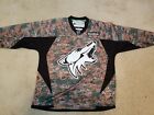 REEBOK PREMIER NHL ARIZONA COYOTES MENS CAMO HOCKEY JERSEY NWT 7352A