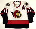 DANIEL ALFREDSSON OTTAWA SENATORS 1990S CCM MASKA REPLICA JERSEY NEW WITH TAGS