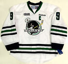 TYLER SEGUIN PLYMOUTH WHALERS WHITE EDGE AUTHENTIC REEBOK OHL JERSEY STARS