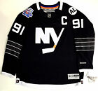 JOHN TAVARES NEW YORK ISLANDERS 2015 BROOKLYN 3RD REEBOK PREMIER BLACK JERSEY