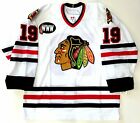 JONATHAN TOEWS CHICAGO BLACKHAWKS 2007 ROOKIE YEAR AUTHENTIC REEBOK JERSEY 52