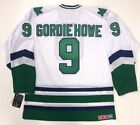 GORDIE HOWE HARTFORD WHALERS CCM TEAM CLASSIC WHITE JERSEY LARGE