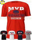 Washington Capitals Alexander Ovechkin MVP Jersey Tee Shirt Men Size S 5XL