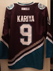 Paul Kariya Anaheim Ducks Vintage Purple Jersey Sz M 3XL 100 Stitched