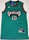 Hardwood Throwback Jersey MIKE BIBBY 10 Vancouver Grizzlies Teal Mens NWT