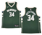 Youth Nike Giannis Antetokounmpo Bucks Green Swingman Jersey Icon Edition