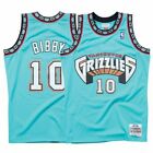 Mike Bibby Vancouver Grizzlies Mitchell  Ness 1998 99 Swingman Jersey Teal