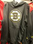 Adidas Boston Bruins Hockey Jersey Hoodie Black Gold Mens