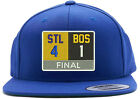 St Louis Blues Stanley Cup Champions Scoreboard Embroidered Snapback Hat