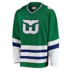Mens Hartford Whalers Fanatics Branded Premier Breakaway Heritage Green Jersey