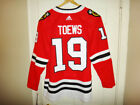 Mens Adidas Jonathan Toews Chicago Blackhawks NHL Authentic Jersey NWT 225