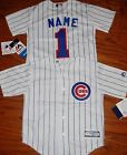 Chicago Cubs Cool Base MLB Majestic Toddler Replica Jersey add name and number