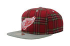 Mitchell  Ness Men Unisex Hat Cap Black NHL Detroit Red Wings Adjustable Fit