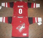 Arizona Coyotes Kids Size 4 7 NHL Hockey Jersey add any name  number