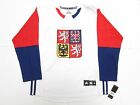 TEAM CZECH REPUBLIC WHITE 2016 WORLD CUP OF HOCKEY ADIDAS PREMIER HOCKEY JERSEY