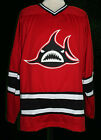 LOS ANGELES LA SHARKS WHA RETRO HOCKEY JERSEY GARY VENERUZZO SEWN NEW ANY NAME