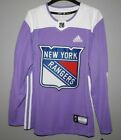 Authentic Adidas NHL New York Rangers Hockey Fights Cancer Hockey Jersey