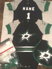 Dallas Stars Newborn Infant NHL Jersey Bib  Bootie Set add name  number