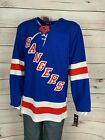 Adidas Mens New York Rangers adidas Royal Home Authentic Blank Jersey