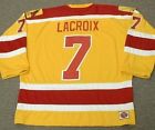 ANDRE LACROIX Philadelphia Blazers 1973 WHA Vintage Throwback Hockey Jersey