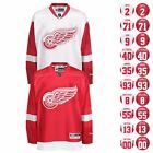 2016 17 Detroit Red Wings REEBOK Premier Team Player Jersey Collection Mens