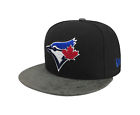 NEW ERA 9Fifty MLB Toronto Blue Jays Rustic Vize Black Gray Snapback Cap Men Hat