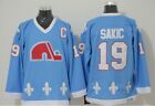 Replica Vintage Joe Sakic 19 Quebec Nordiques Jersey